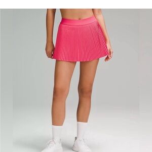 Lululemon Varsity High Rise Pleated Skirt in Cherry 🍒 mist - 6